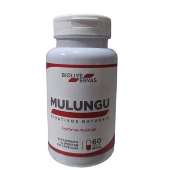 MULUNGU 60CPS 500MG BIOLIVE ERVAS