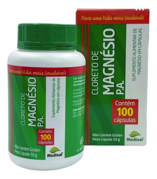 CLORETO DE MAGNESIO P.A 100CPS 500MG MEDINAL