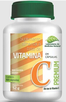 VITAMINA C PREMIUM 60CPS 500MG MEDINAL