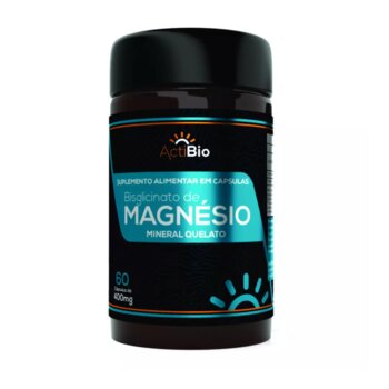 MAGNESIO QUELATO (BISGLICINATO) 60CAPS 400MG POTE - ACTIBIO