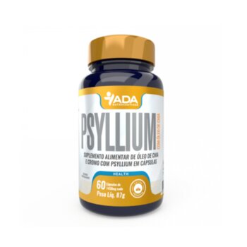 PSYLLIUM E OLEO DE CHIA  + CROMO 60CPS 1G ADA