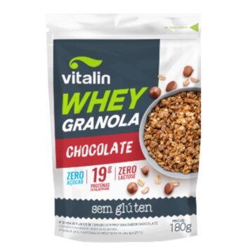 GRANOLA WHEY CHOCOLATE ZERO 180G VITALIN