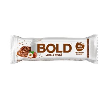 BARRA BOLD LEITE & AVELA 60G (20G DE PROTEINA)