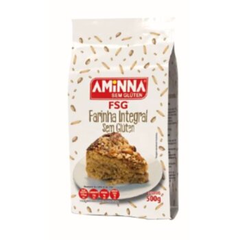 FARINHA INTEGRAL FSG S/ GLUTEN 500G AMINNA