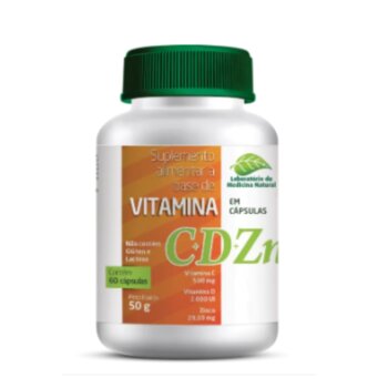 VITAMINA C + D + ZINCO 60CPS 50G MEDINAL