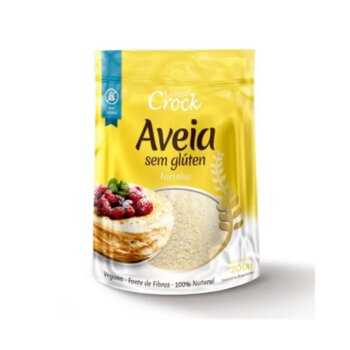 FARINHA DE AVEIA 200G S/GLUTEN S/LACTOSE LEVE CROCK