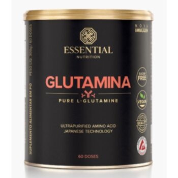 Glutamina Lata 300G/60Ds Essential