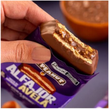 alfajor 55g avela dr peanut