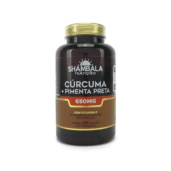 ACAFRAO/CURCUMA COM PIMENTA PRETA 650mg 120cps SHAMBALA