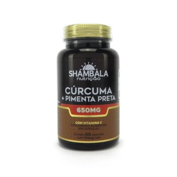 ACAFRAO/CURCUMA COM PIMENTA PRETA 650MG 60CPS SHAMBALA