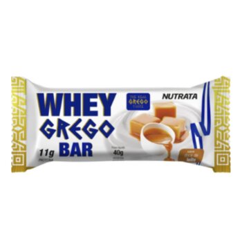 BARRA WHEY GREGO DOCE DE LEITE NUTRATA 40G