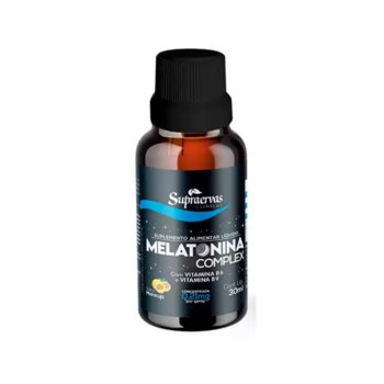 Melatonina Complex Concentrada Gotas 30Ml Sabor Maracuja - Supra Ervas