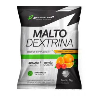 MALTO DEXTRIN LARANJA/ACEROLA 1KG BODY ACTION