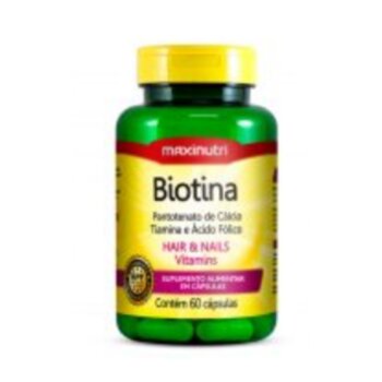 BIOTINA + VITAMINAS 60CPS 685MG MAXINUTRI