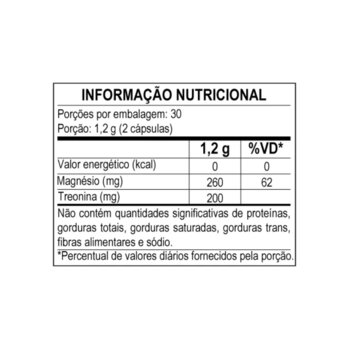 MAGNESIO MAG-4 TREONINA 610MG 60 CPS APISNUTRI