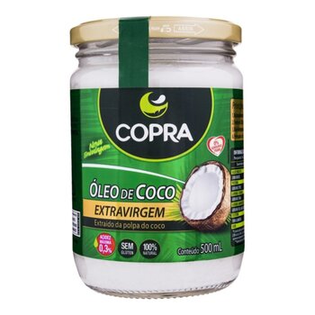 OLEO DE COCO EXTRA-VIRGEM 500ML COPRA