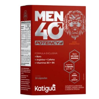 MEN 40 POTENCY 500MG 30CAPS KATIGUA