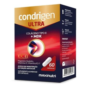 COLAGENO CONDRIGEN ULTRA COLAGENO TIPO II + MDK 30CPS MAXINUTRI