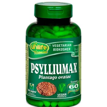 Psyllium - Psylliumax 550mg 60 Capsulas Unilife