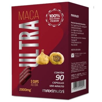 MACA PERUANA ULTRA 2000mg (100% Maca Peruana) 90 capsulas Maxinutri