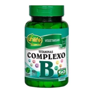 Complexo B 60 Caps 500Mg - UNILIFE