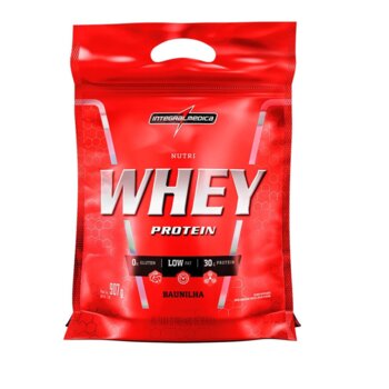 WHEY PROTEIN INTEGRALMEDICA NUTRI Sabor Baunilha Em Sache De 900g