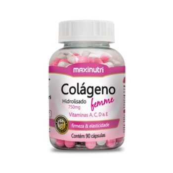 COLAGENO HIDROLISADO FEMME 90CPS 700mg CAPS MAXINUTRI