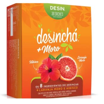 CHA MORO 30SAC  LARANJA MORO E HIBISCO DESINCHA