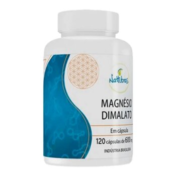 Magnesio Dimalato 600Mg 120Caps - Nattubras