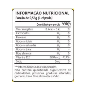 VITAMINA B12 60CPR MASTIGAVEIS FRUTAS VERMELHAS MAXINUTRI 9,95Mcg