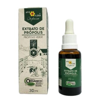 EXTRATO DE PROPOLIS VERDE ORGANICO 30ML APIS FLORA