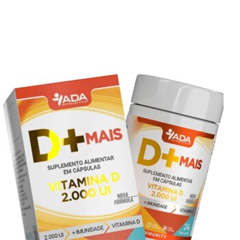 D+MAIS 60CPS 250MG ADA