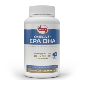 OMEGA 3 EPA DHA 120CPS 1G VITAFOR