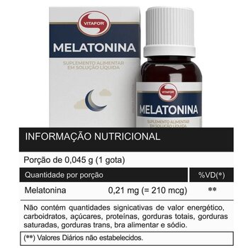 MELATONINA 20ML MENTA VITAFOR