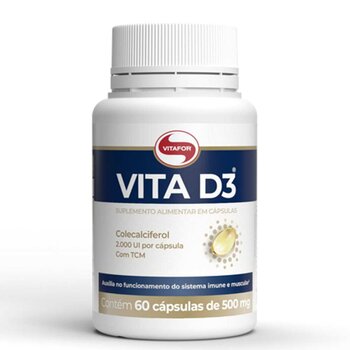 VITA D3 60CPS 500MG VITAFOR