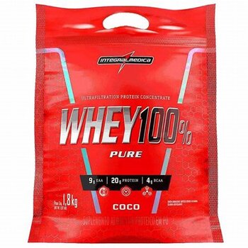 WHEY 100% INTEGRAL COCO 900G