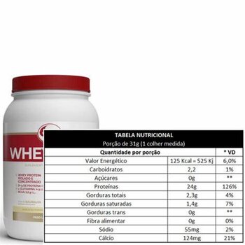 WHEY FORT 3W SABOR BAUNILHA POTE 900G VITAFOR