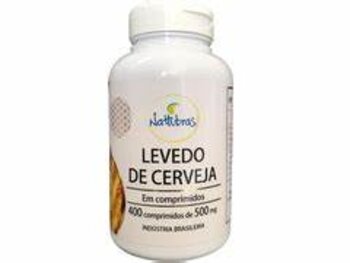 LEVEDO DE CERVEJA 400CPR 500MG NATTUBRAS