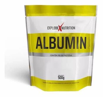 EXPLODE ALBUMIN MORANGO 500G