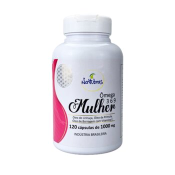 OMEGA MULHER 3,6,9 120 cps 1000mg Nattubras