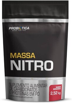 MASSA NITRO REFIL MORANGO 2,52KG