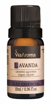 OLEO ESSENCIAL LAVANDA 10ML VIAAROMA