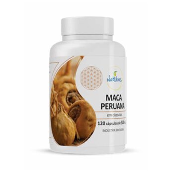 Maca Peruana 500mg 120 Capsulas Nattubras