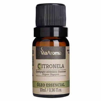 OLEO ESSENCIAL CITRONELA 10ML VIAAROMA