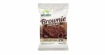 BROWNIE CHOCOLATE ZERO INT. 35G VITALIN