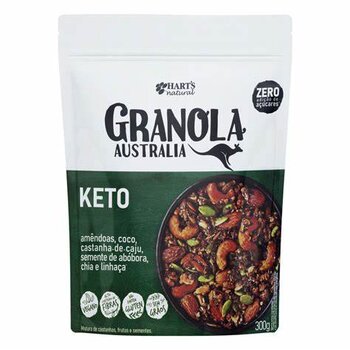 GRANOLA AUSTRALIA KETO ORIGINAL 300G HARTS NATURAL