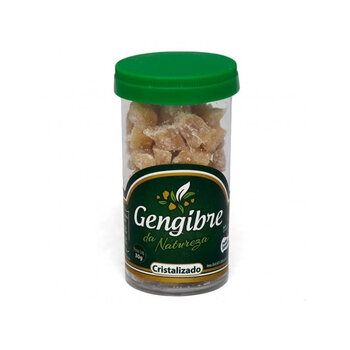 GENGIBRE CRISTALIZADO 40G GENGIBRE DA NATUREZA