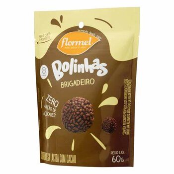 BOLINHA DE BRIGADEIRO 60G FLORMEL