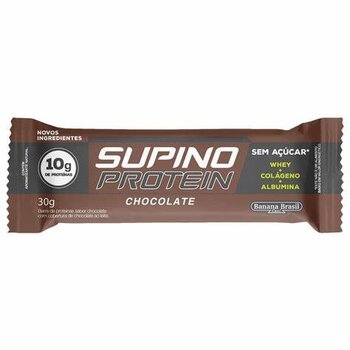 SUPINO PROTEIN CHOCOLATE 30G BANANA BRASIL