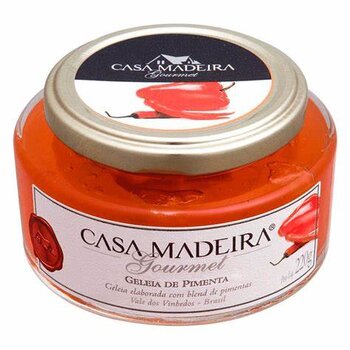 GELEIA GOURMET PIMENTA CASA MADEIRA 220G